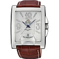 Orient Orient EVAD003W (FEVAD003W)  FEVAD003W механические мужские часы  белый циферблат, браслет кожа + текстиль — вид спереди