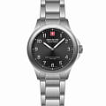 Swiss Military Hanowa Swiss Military Hanowa Commander Lady SMWLG0002901  SMWLG0002901 кварцевые женские часы  черный циферблат, браслет нержавеющая сталь — вид спереди