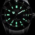 Citizen Citizen Promaster NB6026-56L promaster японские мужские часы на браслете титановый боковой вид
