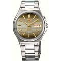 Orient Orient EM5M012U (FEM5M012U)  FEM5M012U механические мужские часы  коричневый циферблат, браслет  — вид спереди