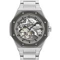 Kenneth Cole Kenneth Cole Automatic KCWGY0058903  KCWGY0058903 механические мужские часы  серый циферблат, браслет нержавеющая сталь — вид спереди
