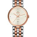 Rado Rado Florence Automatic Diamonds R48902733 Automatic R48902733 механические мужские часы  серебристый циферблат, браслет сталь c pvd покрытием — вид спереди