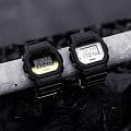 Casio DW-5600BBMA-1E наручные мужские часы застежка крупным планом