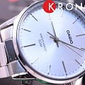 Casio Casio MTP-1303PD-7FVEF мужские часы серебристый циферблат на запястье