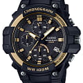 Casio Casio Illuminator MCW-110H-9A  MCW-110H-9A кварцевые мужские часы  черный циферблат, браслет пластик — вид спереди