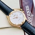 Longines Longines Flagship L4.774.8.27.2  наручные мужские часы фото под углом.