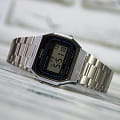 Casio Casio Collection A-164WA-1 Retro — детали корпуса и нержавеющая сталь
