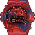 Casio Casio G-Shock GMD-S6900F-4  GMD-S6900F-4E электронные мужские часы  черный циферблат, браслет пластик — вид спереди