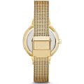  Skagen ANITA SKW2150  датские женские часы на браслете 18-каратное желтое золото боковой вид