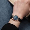 Certina Certina DS-8 Lady C033.051.36.128.00 sport швейцарские женские часы на браслете кожаный боковой вид