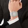 Philipp Plein Philipp Plein The Skeleton Ecoceramic PWVBA0123  наручные мужские часы фото под углом.