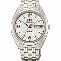 Orient Orient AB0000EW (FAB0000EW)  FAB0000EW механические мужские часы  серебристый циферблат, браслет  — вид спереди