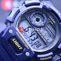 Casio Casio Collection AE-1400WH-2A illuminator японские мужские часы на браслете пластик боковой вид