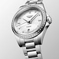Оригинальные часы Longines Longines Conquest L3.320.0.87.6 механические калибр механизма l592 общий вид