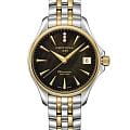 Certina Certina DS Action Lady Diamonds C032.051.22.126.01  C0320512212601 кварцевые женские часы  черный циферблат, браслет нержавеющая сталь с pvd-покрытием — вид спереди