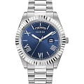 Guess Guess Connoisseur GW0265G7  GW0265G7 кварцевые мужские часы  синий циферблат, браслет нержавеющая сталь — вид спереди