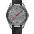Omega Omega Seamaster Aqua Terra 220.92.41.21.06.001 Aqua Terra 22092412106001 механические мужские часы  черный циферблат, браслет каучук — вид спереди