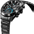 Casio Casio Edifice EQS-940DC-1BVUDF (EQS-940DC-1B) edifice японские мужские часы на браслете сталь с ip покрытием боковой вид