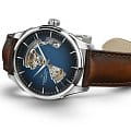 Hamilton Hamilton Jazzmaster Open Heart Auto H32675540 jazzmaster швейцарские мужские часы на браслете кожаный боковой вид