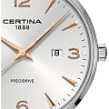 Certina Certina DS Caimano C035.410.16.037.01  швейцарские мужские часы на браслете кожаный боковой вид
