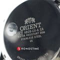 Orient Orient RA-AB0008S1 механические мужские часы часы, крупный план белый циферблат