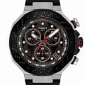 Tissot Tissot T-Race MotoGP Quartz Chronograph (2025) T141.417.27.081.00 T Race T1414172708100 кварцевые мужские часы  черный циферблат, браслет каучук — вид спереди