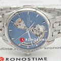 Hamilton Hamilton Jazzmaster Open Heart Auto H32215140 механические женские часы часы, крупный план синий циферблат