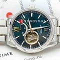 Orient Orient Star RE-AT0002E механические мужские часы часы, крупный план зеленый циферблат