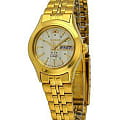 Orient Orient NQ0400FC (FNQ0400FC)  FNQ0400FC механические женские часы  желтый циферблат, браслет  — вид спереди