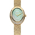 Cerruti 1881 Cerruti 1881 Nemi CIWLG0012501  CIWLG0012501 кварцевые женские часы  зеленый циферблат, браслет нержавеющая сталь с ip-покрытием — вид спереди