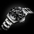 Epos Epos Diver 3504.131.20.15.30  швейцарские мужские часы на браслете нержавеющая сталь боковой вид