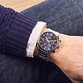 Festina Festina Timeless Chrono F20343/9  испанские мужские часы на браслете нержавеющая сталь боковой вид