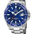 Jaguar Jaguar Automatic Diver J886/1  J886/1 механические мужские часы  синий циферблат, браслет нержавеющая сталь — вид спереди