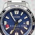 Citizen Citizen AW1525-81L eco-drive японские мужские часы на браслете нержавеющая сталь боковой вид