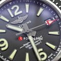 Breitling Breitling Superocean Automatic 42 A17366021B1S2 механические мужские часы часы, крупный план черный циферблат
