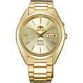Orient Orient AB00004C (FAB00004C)  FAB00004C механические мужские часы  шампань циферблат, браслет  — вид спереди