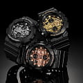 Casio Casio G-Shock GA-140GB-1A2 GA наручные мужские часы фото под углом.