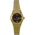 Orient Orient NQ0400BB (FNQ0400BB)  FNQ0400BB механические женские часы  черный циферблат, браслет  — вид спереди