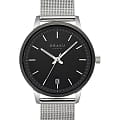 Obaku Obaku Salvie V270LDABMC  V270LDABMC кварцевые женские часы  черный циферблат, браслет нержавеющая сталь — вид спереди