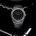 D1 Milano D1 Milano Automatico ATBJ02 механические мужские часы часы, крупный план серый циферблат