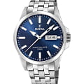 Festina Festina Classics F20357/3  F20357/3 кварцевые мужские часы  синий циферблат, браслет нержавеющая сталь 316l — вид спереди