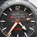 Оригинальные часы Hamilton Hamilton Khaki Navy Frogman Auto H77455330 механические калибр механизма h-10 общий вид