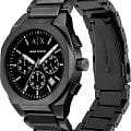 Armani Exchange Armani Exchange Rafael AX4183  итальянские мужские часы на браслете нержавеющая сталь с ip-покрытием боковой вид