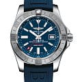 Breitling Breitling Avenger II GMT A32390111C1S2  A32390111C1S2 механические мужские часы  синий циферблат, браслет каучук — вид спереди