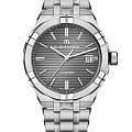 Maurice Lacroix Maurice Lacroix Aikon Automatic AI6008-SS002-230-1  AI6008-SS002-230-1 механические мужские часы  серый циферблат, браслет нержавеющая сталь — вид спереди
