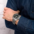 Casio Casio Edifice EFV-C110D-1A3VDF (EFV-C110D-1A3) мужские часы черный циферблат на запястье