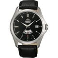 Orient Orient FN02005B (FFN02005B)  FFN02005B механические мужские часы  черный циферблат, браслет кожа + текстиль — вид спереди