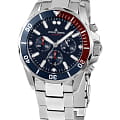 Jacques Lemans Jacques Lemans Sport 1-2091G  1-2091G кварцевые мужские часы  синий циферблат, браслет нержавеющая сталь — вид спереди