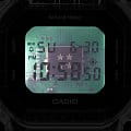 Casio DWE-5640RX-7 наручные мужские часы застежка крупным планом