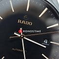 Rado Rado True Automatic R27056162 механические мужские часы часы, крупный план черный циферблат
